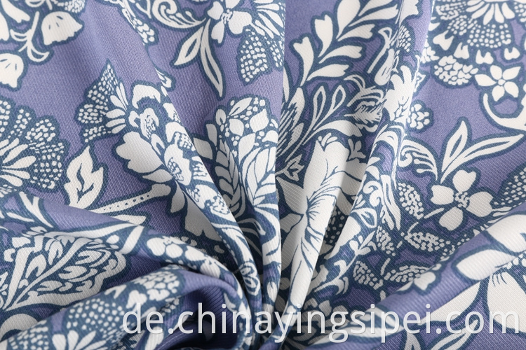 Fashion Stocklot Twill gewebtes Rayon gedruckter Viskose -Stoff für Kleidungsstücke
